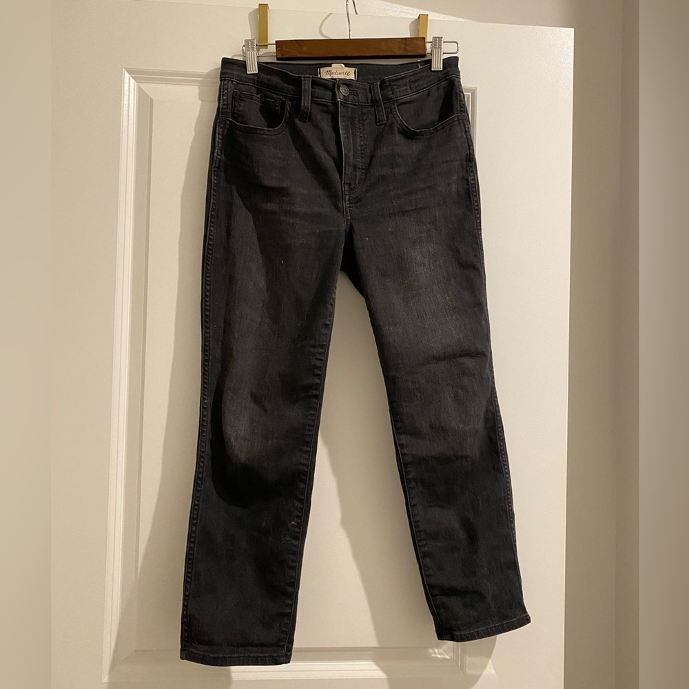 Madewell High Rise Slim Straight Jeans 26P